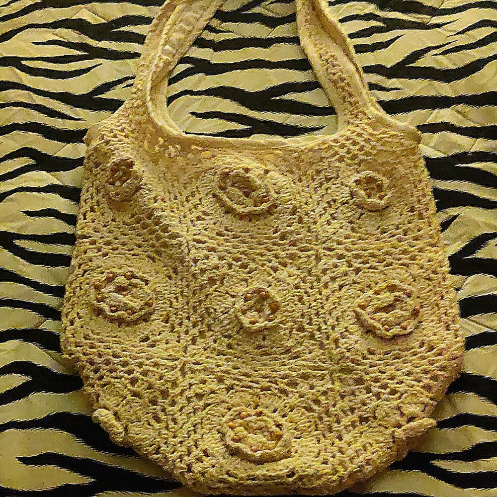 Boho beaded/woven new bag/purse